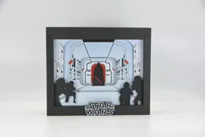 Star Wars Boarding of the Tantive IV Shadow Box