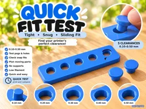 Quick Fit & Clearance Test – 0.10 to 0.50 mm