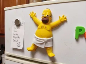 Donut Touch My Snacks! Homer Simpson Fridge Magnet