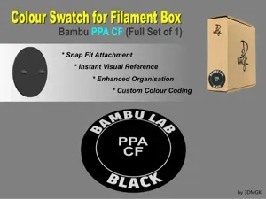 Filament Box Swatch - Bambu PPA CF