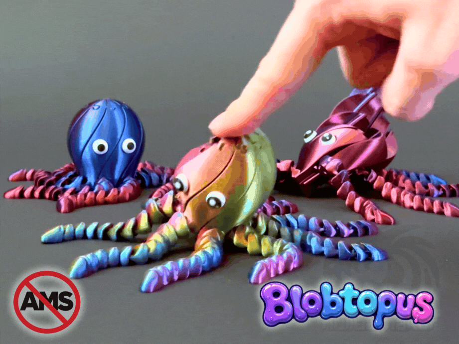 Blobtopus - Articulated Twisty Slime Octopus