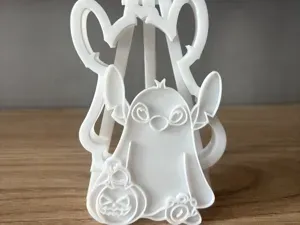 Stitch Ghost - cookie cutter + stamp