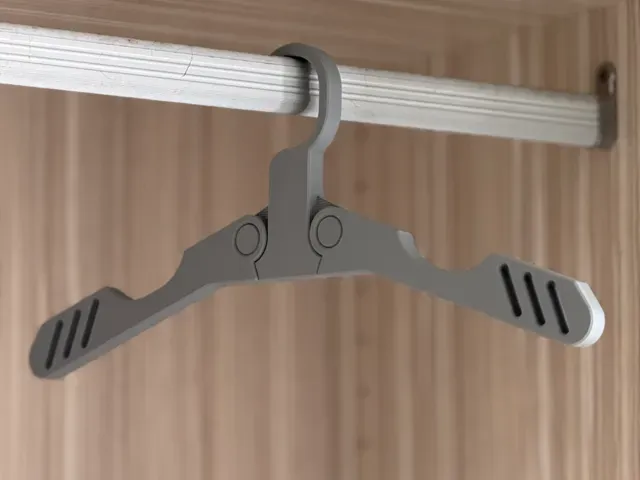 Foldable Clothes Hanger (print-in-place)