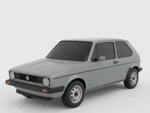Modell Auto Car Vw Golf 2