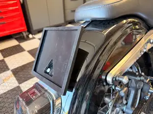 Harley License plate (EU) holder for rear fender