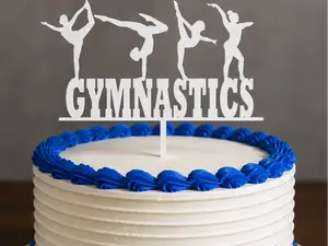 Gymnastics Cake Topper