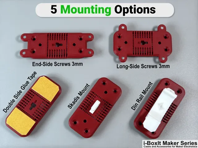 LM2596 Buck Converter Case | Snap-Fit | Options — Фото 2 из 6