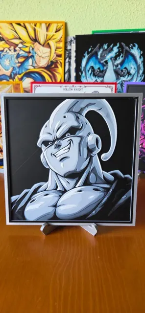 Majin Buu 3D Wall Art – Anime Decor STL — Фото 3 из 6