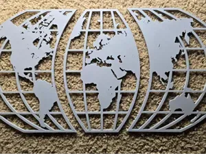 World Map Wall Art