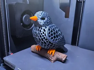 Voronoi Vogel | Deko im modernen Design
