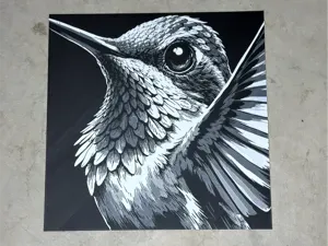 Hummingbird HueForge Wildlife Series