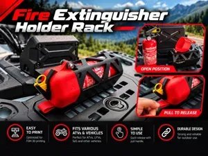 Fire extinguisher holder