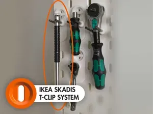 Wera 1/4 extension holder (SKADIS t-clip system)