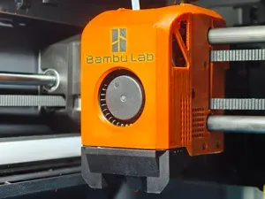 Bambu Lab X1C P1P P1S Toolhead Cover with Logo