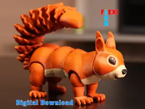 Flexi Squirrel - Eichhörnchen Spielzeug
