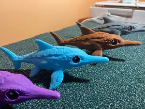 Cute Ichthyosaurus "Riptide" – CARTOON (noAMS)