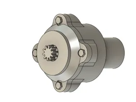 Two stage planetary gearbox 33:1