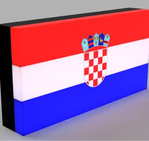 World Flags - Croatia LED Lamp