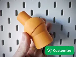 Customizable Ball Joint Vacuum Adapter