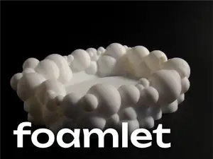 Foamlet - Bubble-Inspired Soap Dish