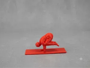 yogapose soldat crow pose