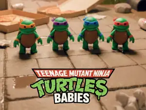 Teenage Mutant Ninja Turtles Babies (Key chain)