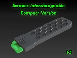 Scraper Interchangeable - Compact V5