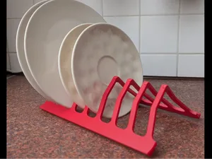 Foldable Dish Rack - Space Saving