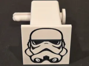 Storm Trooper 2" trailer hitch cover