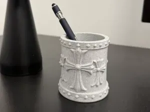 克罗心十字架风格笔筒