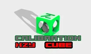 XYZ Calibration Cube with Torture Ball for 3D Printer