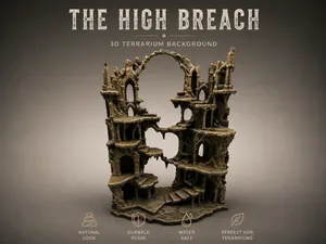 3D-Rückwand - Old Breach