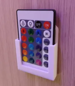 RGB LED Remote Control Holder