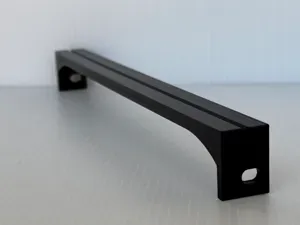 10-Inch Rack Power Brick & Cable Mounting Rail