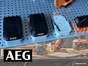 Support batterie AEG 18V