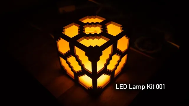 Minecraft Restone Lamp (LED Lamp Kit 001 & WLED) — Фото 3 из 12