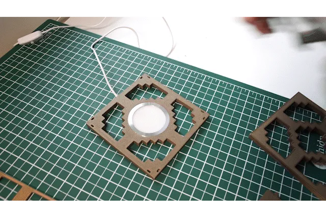 Minecraft Restone Lamp (LED Lamp Kit 001 & WLED) — Фото 10 из 12