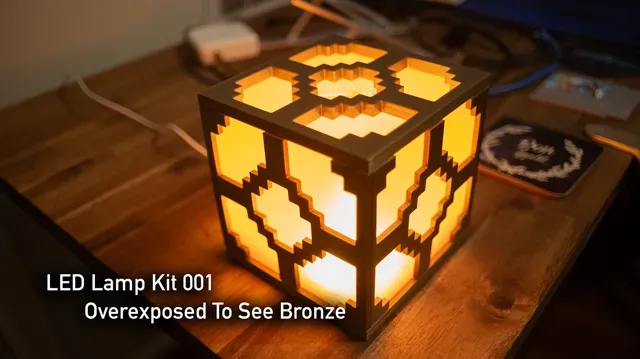 Minecraft Restone Lamp (LED Lamp Kit 001 & WLED) — Фото 9 из 12
