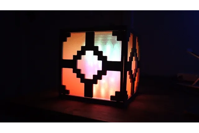 Minecraft Restone Lamp (LED Lamp Kit 001 & WLED) — Фото 12 из 12