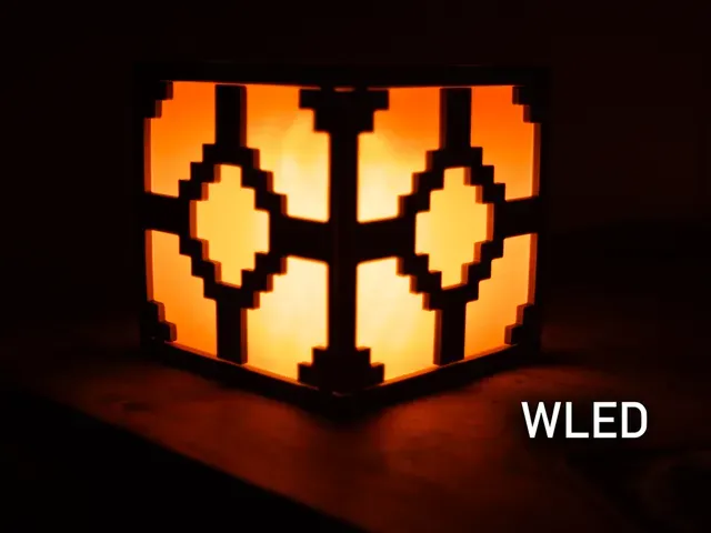 Minecraft Restone Lamp (LED Lamp Kit 001 & WLED) — Фото 6 из 12