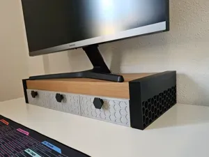 Monitor stand/riser Ikea lack shelf