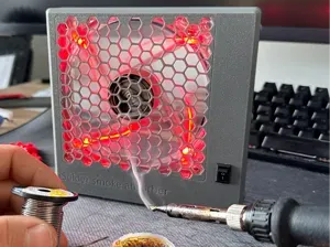 Soldering smoke absorber