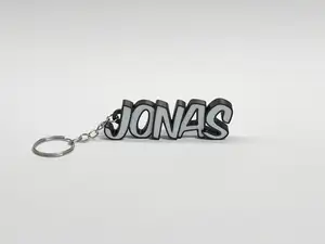 Schöner Schlüsselanhänger mit dem Namen JONAS