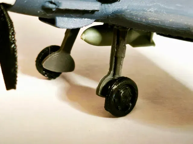 Messerschmitt Bf 109 G-6 - Landing Gear + Bomb — Фото 6 из 7