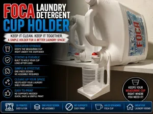 Foca Laundry Detergent Cup Holder