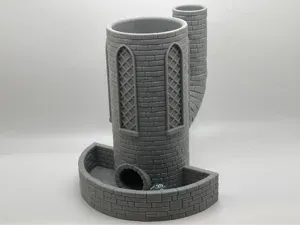All-in-One Dice Tower and Drink Holder