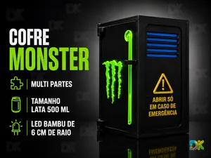 Cofre Monster Energy 500ML