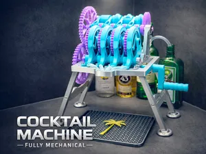 Cocktail and Drink Mixing Machine 100% mechanical 