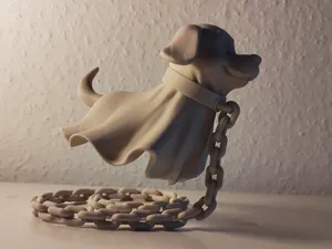 Floating Ghost Dog Illusion [V2 No Glue!]