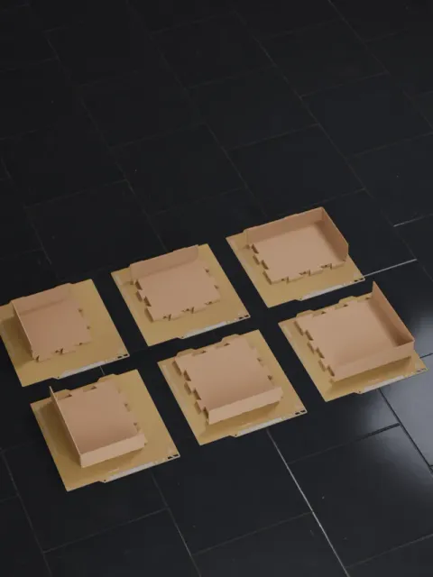 Gridfinity 9x6 Bin (5U) Dovetail Split Fit A1 Mini — Image 2 of 5